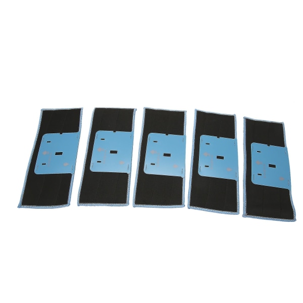 5-pack tvättbara våtmoppningsdynor som är kompatibla för återanvändbara våta dynor för M6 (6110)