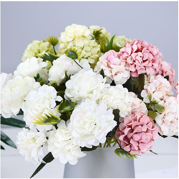 karat bollkrysantemum dekorativ simuleringsbukett?? blomsterblomning blomma blomma simulering vit växt (flaska ingår ej)