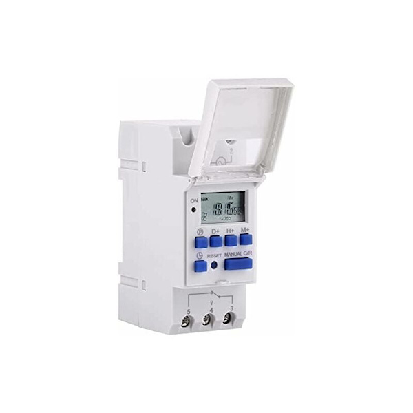 Professionell digital timer, dygnstimer, Astro digital, 220 V typ AHC15 A, elektrisk timer