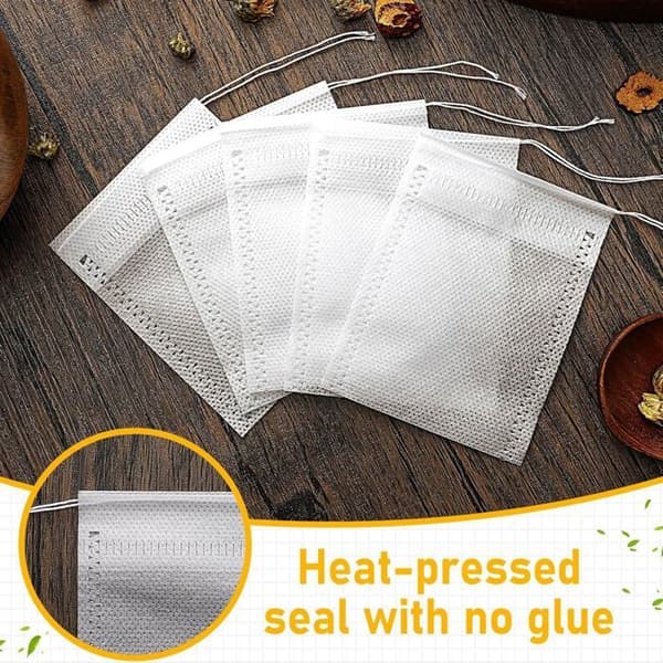 200 teposer, non-woven, snoretræk, fint net, køkken, infusion.