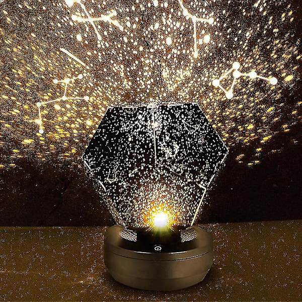 Wabjtam Jul 60000 Stjerner Stjernehimmel Projektorlys DIY Montering Hjem Planetarium