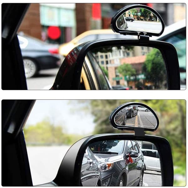 2 st Bilspeglar för Döda Vinkeln - Universal Blind Spot Mirror - Hjälpspegel - Passar Alla Bilar