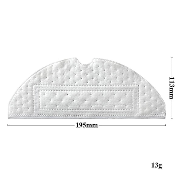 40 st Tillbehör för Xiaomi Roborock Dammsugarrobot T7s / T7s Plus