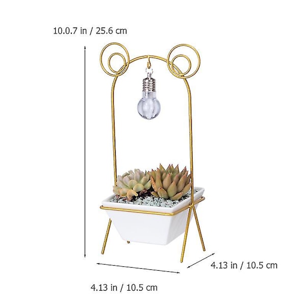 2 st Järnställ Blomkruka