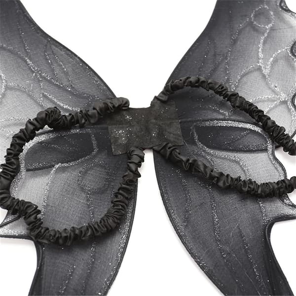 Halloween Cos Cicada Wings Svart