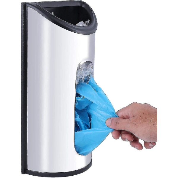 Kökspåshållare i plast för matvarupåsar och dispenser för väggmontering