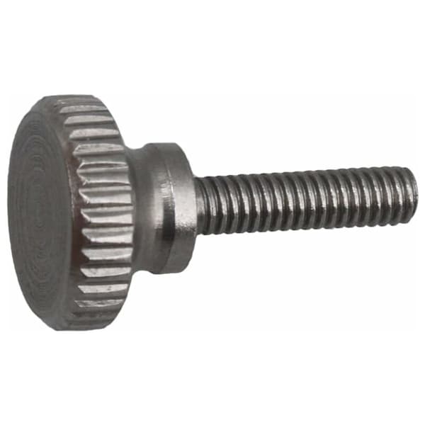 Sæt med 4 rustfri stålskruer med riller M2,5 x 10 mm