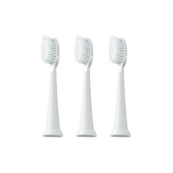 Clean Sonic elektriskt tandborsthuvud, 3-pack, vit