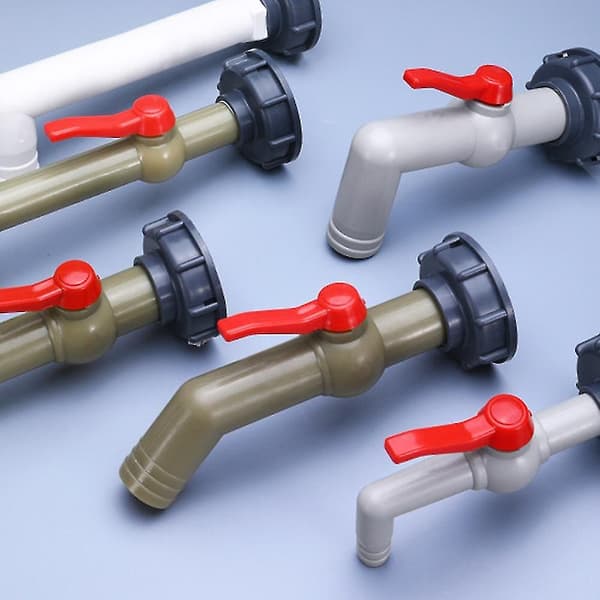 1 stk. Plastik Tank Adapter Haveadapter Tilbehør Udskiftning Vandtank Slangeforbindelse