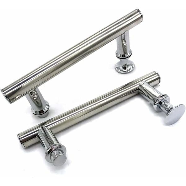 145 mm (14,5 cm) ABS krom duschdörrhandtag, hål till hål (2 stycken)
