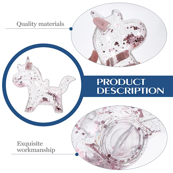 Cartoon Unicorn Spargris Transparent Unicorn Myntburk Söt Spargris