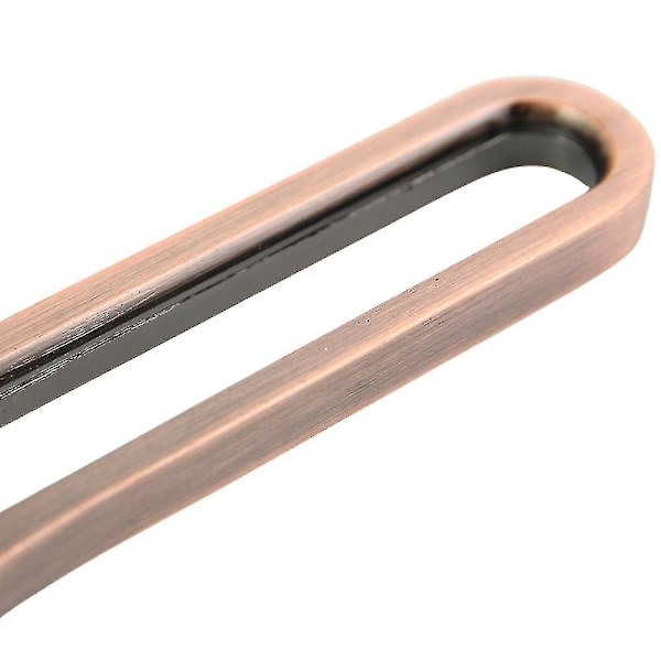 Zink-legering Skjutbar Dörrvakt Spänne Dörrbegränsare Säkerhetslås Anti-stöld Dörrlås-2（Retro Röd）