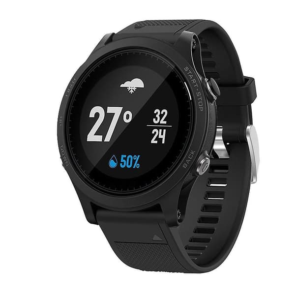 Snabbkoppling i silikon för Garmin Forerunner 935 - Svart
