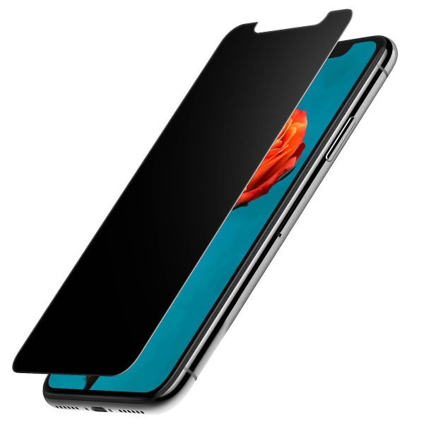 Iphone X / Xs Anti-spion härdat glas Skydd Lifeglass Garanterat-1