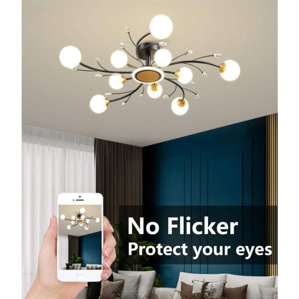 E14 9W LED-motsvarande halogenlampa 75W - Kallvit 6000K - Ej dimbar - AC 220-240V (4-pack)