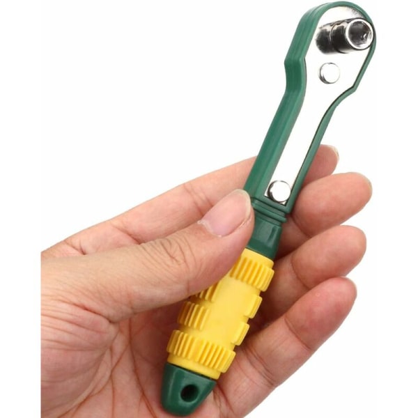 1/4 spärrmomentnyckel Mini sexkantsnycklar med två huvuden för reparation av cyklar eller andra fordon