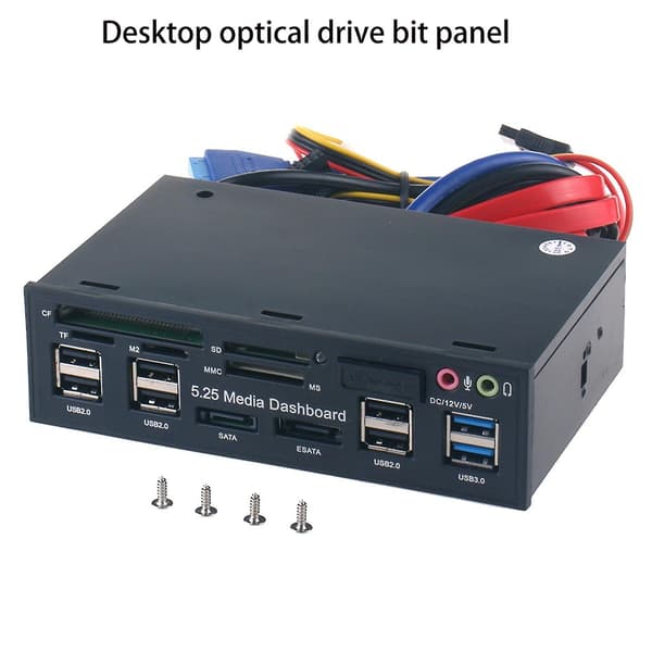 Usb 2.0/3.0 Ms/tf/cf/sd/m2 Multifunktionell Intern Kortläsare För Dator PC