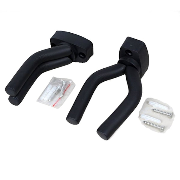 Gitarrhängare för vägg Gitarrväggställ 2-pack Håll gitarrväggkrokfäste Display Tioamy Gitarrvägg
