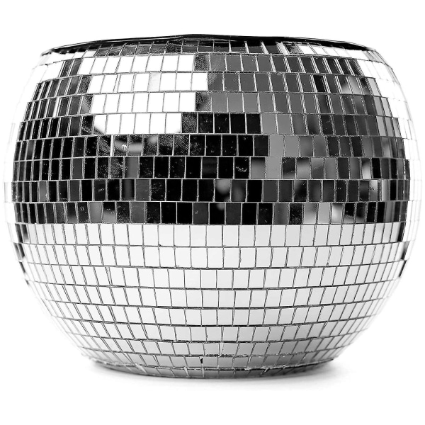 Disco Ice Bucket Retro Party Accessoarer Groovy Barware Trendig Disco Ball Dryckesgods