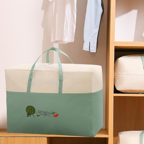 Quilt förvaringsväska Fuktsäker Quilt Clothes Organizer Bag Stor kapacitet