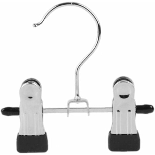 Double boot hangers, multifunctional hangers with space-saving clip for socks, hats, towels, bags