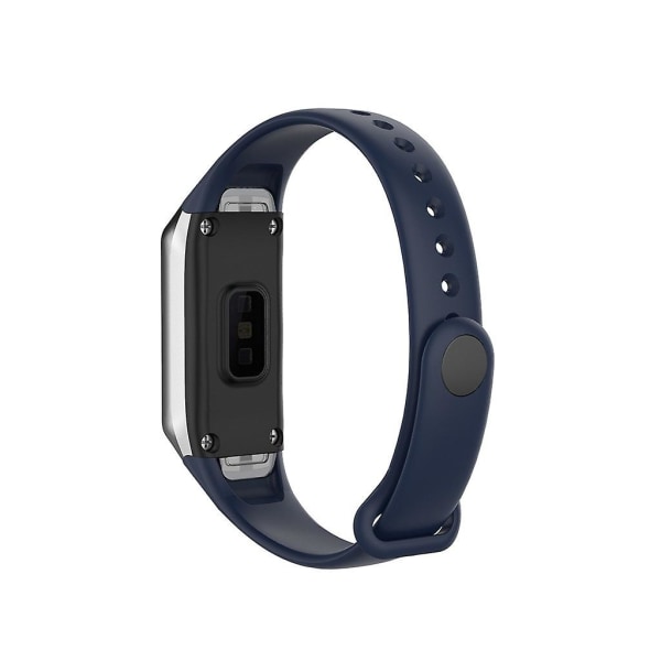 För Samsung Galaxy Fit Sm-r370 Spänne Rem Silikon Solid Färg RemMörkblå
