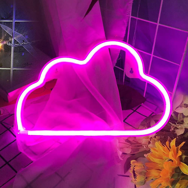 Neon skylt - Usb-batteridriven LED-skyltar Neonljus för sovrum | Neonskyltar för väggdekor Födelsedag Bröllopsfest Halloween Julrumsdekorat