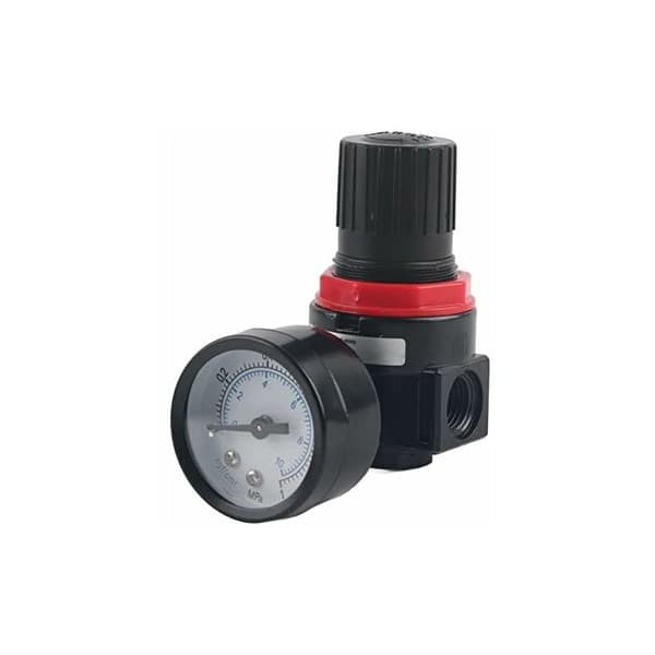 1 stycke lufttrycksregulator AR2000 G1/4 tryckluftsdriven kompressor med manometer
