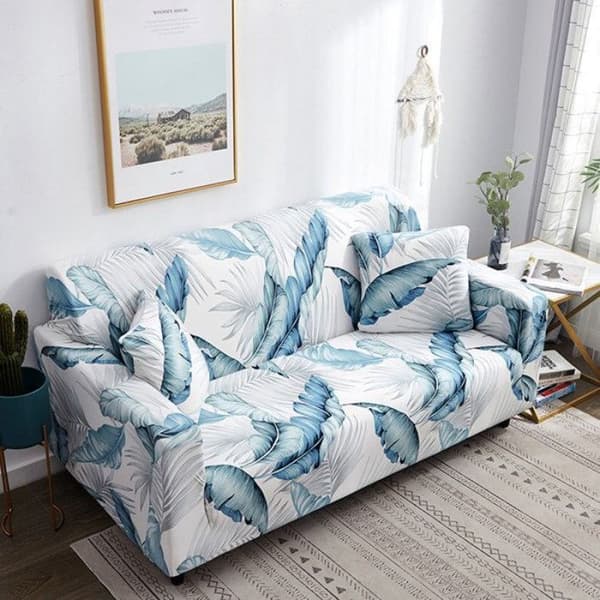 1 sofföverdrag, elastiskt, polyester och elastan, vattentätt, dammtätt, maskintvättbart, vardagsrum.