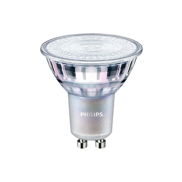 LED-spotlampa GU10 50W varmvit, glas, set om 2