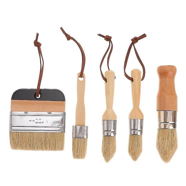 5 st Målarpenslar Set