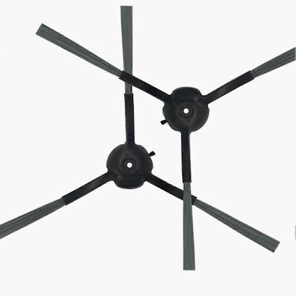 10 stk gjenbrukbare sidebørster for T10 for M8pro robotstøvsuger