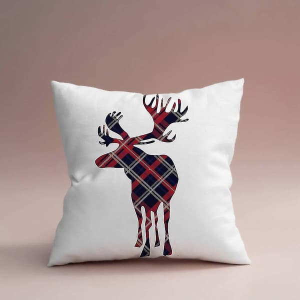 Ny Jul Kudde Kuddvar Överkast Kuddfodral Soffa Kuddfodral