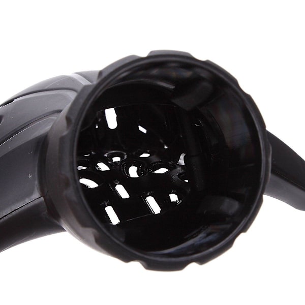 Torktumlare Diffuser Plast Handform Hår Diffuser Frisörverktyg（SVART）