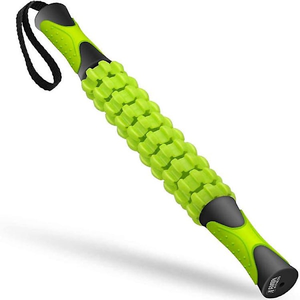 Massage Roller för ömma muskler - Djupvävnadsmassager och muskelrulle för fysioterapi och triggerpunktsavlastning för ben (18\" X 2\")