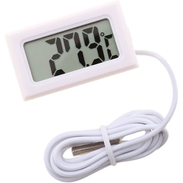 1 st digital LCD digital vattentermometer, termometer-50c~110c vit