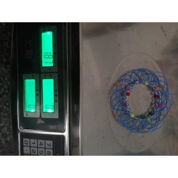 Avlastande Flexibel Korg Mjuk Stål Magisk Järnring Ornament