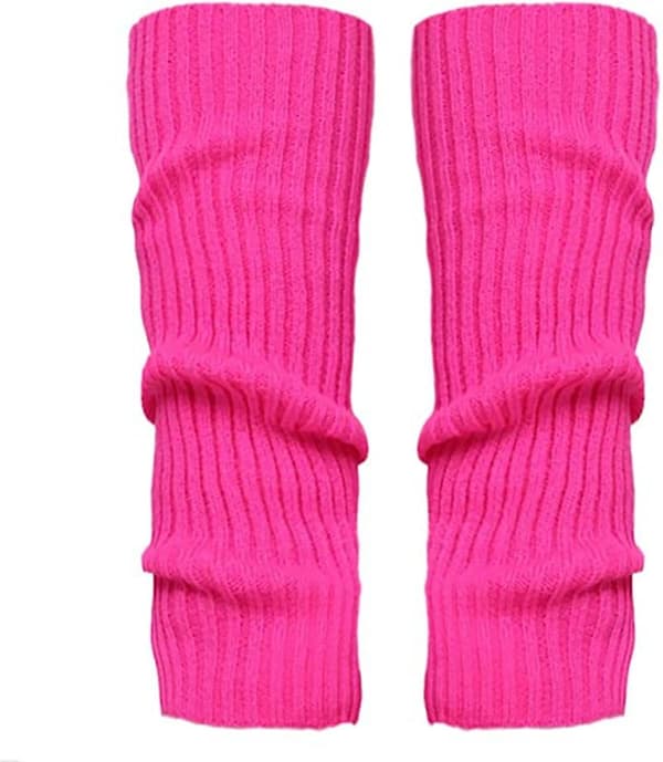 Damstrumpor i ull, termiska, varma vinterstrumpor, sportstrumpor, 2 par (rosa)