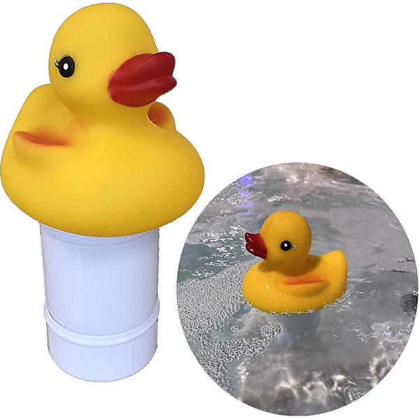 Brom eller klor Cool Duck tablettdispenser för bubbelpool, spa och simbassänger - 26