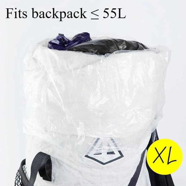 Ryggsäcksfoder Packning Ultralätt 14g Polycro Inner Dry Bag Vattentät Förvaring för Vandring, Trekking, UL Campingutrustning 50x90cm-17g - 2pcs