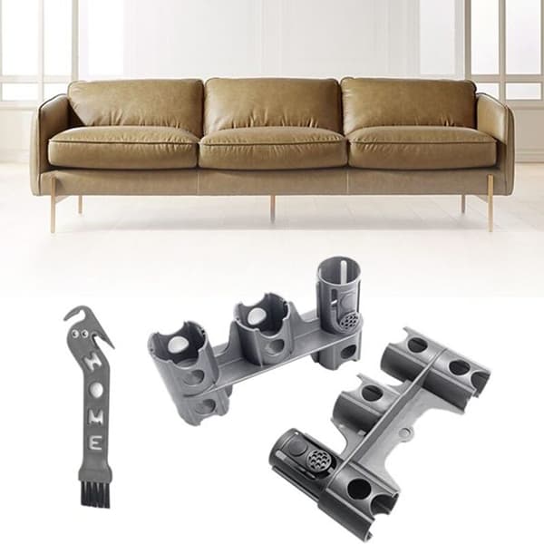 1 sett konsolloppbevaringsholder for V7 V8 V10 V11 støvsugertilbehør, svart