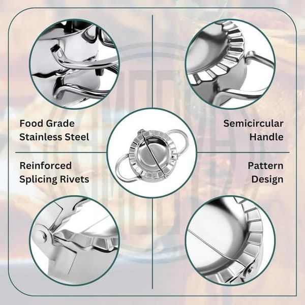 Ravioliform, pastapress, dumplingform, pelmeniform, ravioli-maskin, dumplingform, rund utstickarform, för paj