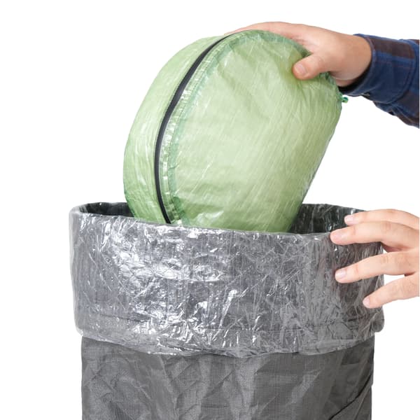 Ryggsäcksfoder Packning Ultralätt 14g Polycro Inner Dry Bag Vattentät Förvaring för Vandring, Trekking, UL Campingutrustning 50x90cm-17g - 2pcs