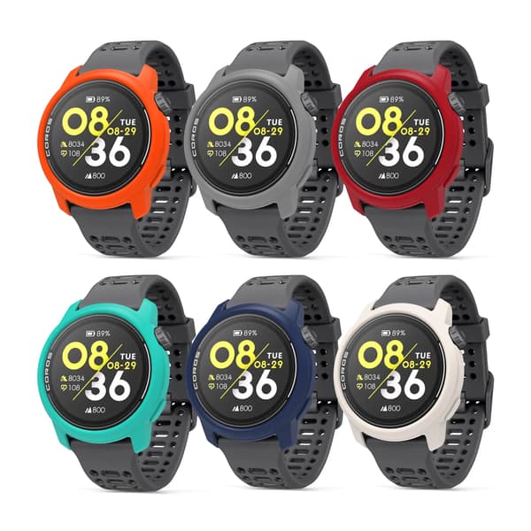 Mjukt TPU Skyddsfodral för COROS PACE 3 2 Smartklocka Skyddsskal Silikonskyddsram Tillbehör grey Pace3