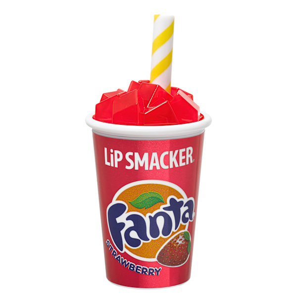 Läppbalsam Lip Smacker Coca - Cola / Fanta Jordgubb Smak Brun