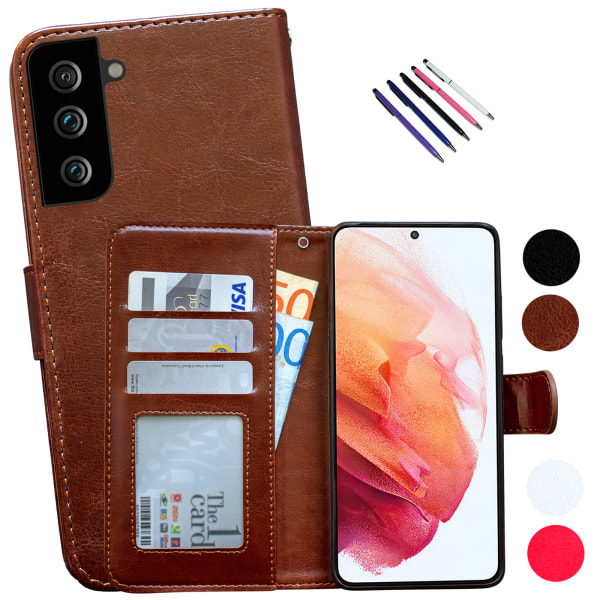 Samsung Galaxy S22 5G - PU Leather Wallet Case