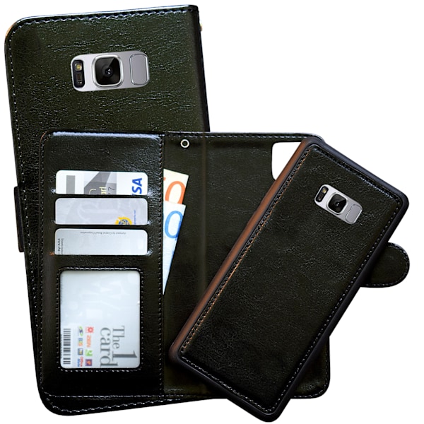 Samsung Galaxy S8 Plus - Läderfodral / Magnet Skal
