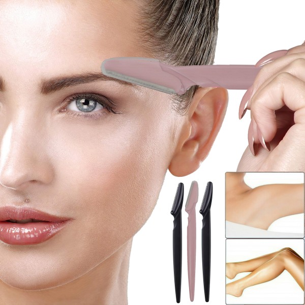 3 stk. Øjenbryns trimmer - Eyebrow Razor