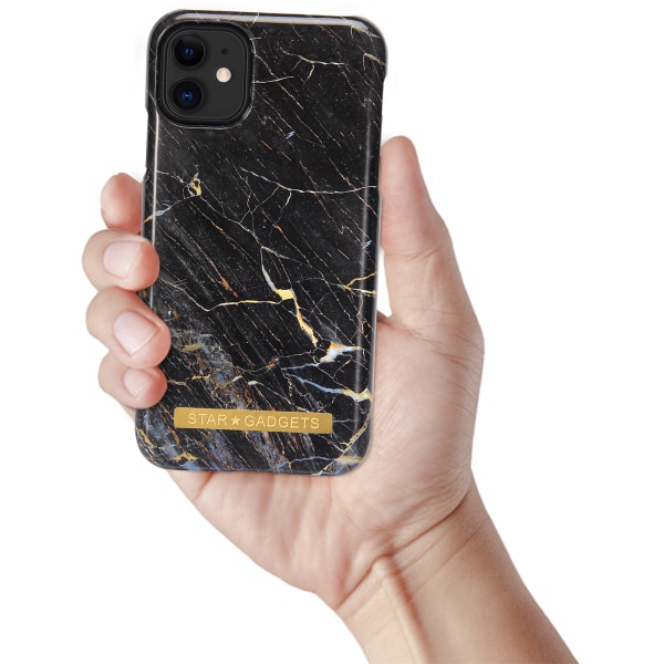 iPhone 11 - case suojakukat / marmori Svart