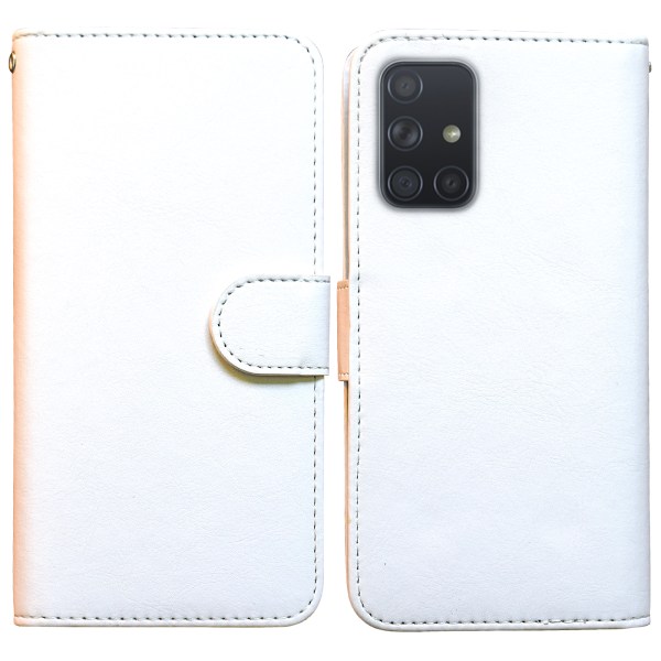 Samsung Galaxy A51 - PU Læderpung Etui Brun